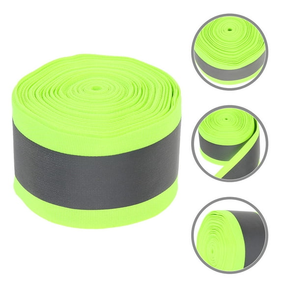 Hytrove 1 Roll Reflective Tape for Clothing 118X2X0.04In Light Green for Low-light Conditions