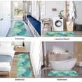 thumbnail image 5 of Nautical Coastal Doormat Ocean Coral Welcome Mat Entrance Floor Mat Starfish Beach Blue Teal Door Mar Indoor Outdoor Entrance Floor Mat Non Slip Rubber Mat 18 x 30 inch, 5 of 6