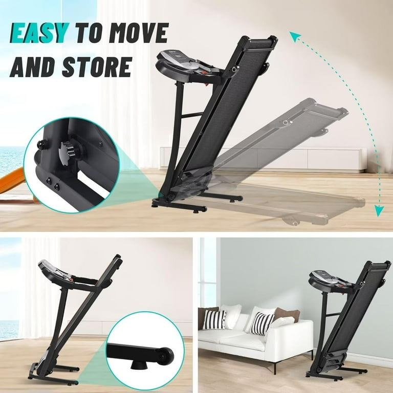 Walmart's Foldable Electric Treadmill Home Office 300LBS