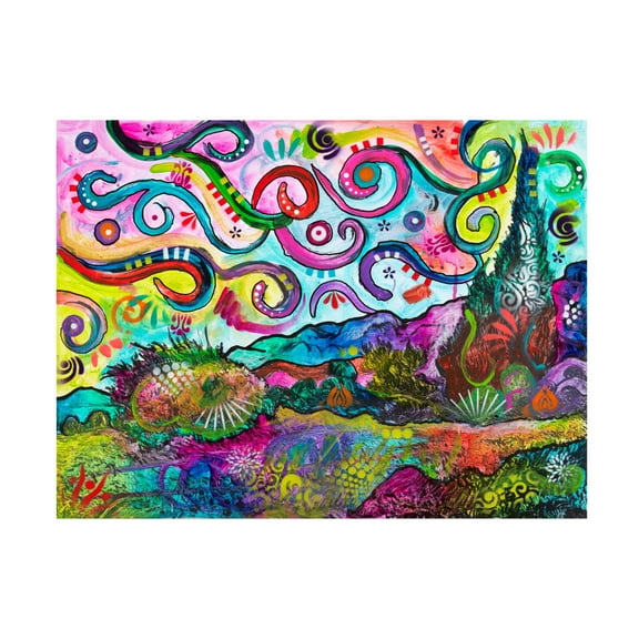 Canvas Wall Art - Dean Russo 'Underwater' Wall Art for Living Room, Bedroom, or Office Décor by Trademark Fine Art - 19 x 14 Inches