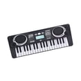 thumbnail image 3 of Teclado de piano electrónico de 37 teclas, juguetes educativos para la primera infancia, multifuncional Negro, 3 of 8