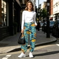thumbnail image 6 of Jovrlynd Barrel Sweatpants Women Halloween Drawstring High Waisted Pockets Athletic Baggy Joggers Stretch Comfy Lounge Pants, 6 of 9