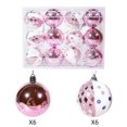 thumbnail image 3 of Christmas Ornaments Ball 12PC/6cm Electroplated Painted Christmas Ball Set, 3 of 7