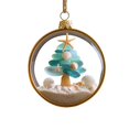 thumbnail image 2 of Christmas Tree Decoration Christmas Tree Sea Glass Pendant Christmas Tree Craft Pendant Decoration Theme Accent Vacation Home, 2 of 7