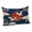 Blue, variant on Japanese Style Pillow Covers 24"x36", Modern Cranes Cherry Flower Wave Brown Soft Brushed Microfiber Breathable Throw Pillow Covers, Decorative Pillowcase with Zipper for Couch Sofa Bedroom