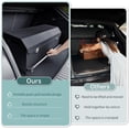 thumbnail image 2 of Car Organizer Trunk, Durable Collapsible Leather Trunk Organizer with Lid and Sturdy Handle, Auto Cargo Storage Compartments, SUV/Car Accessories for Men/Women (11.4 x 27 x 12.2, Black), 2 of 10