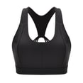 thumbnail image 5 of FANNYC Yoga Sports Adjustable Strappy Bra for Women Criss Cross Wirefree Bras Medium Support Yoga Workout Bra with Removable Cups, 5 of 7