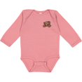 thumbnail image 3 of Inktastic Pocket Chocolate Doodle Boys or Girls Long Sleeve Baby Bodysuit, 3 of 5