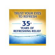 Refresh Optive Mega-3 Lubricant Eye Drops Preservative-Free 0.01 fl oz, 30 Vials - 2 Pack (Packaging may vary)