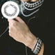 thumbnail image 2 of Joyería cubana Sunnimix moda punk de imitación pavimentados 7.87 pulgadas Cadena cubana, 2 of 5
