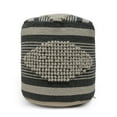 thumbnail image 2 of Diamond Handcrafted Fabric Pouf Durable Construction, 250-Lb Capacity, Modern Design for Living Room & Bedroom Use Perfect for Home Decor Enthusiasts and Functional Seating, 2 of 7