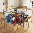 thumbnail image 5 of Power Rangers Round Tablecloth Print Decorative Table Cover Washable Table Cloths for Dining Party Picnic 50x50in, 5 of 8