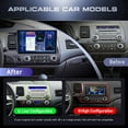 thumbnail image 2 of Radio para auto Podofo para Honda Civic 10,1" 4GB+64GB Android 13, 2 of 7