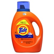 Tide Liquid Laundry Detergent Soap, High Efficiency (HE), Original Scent, 64 Loads