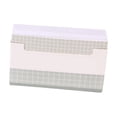 thumbnail image 1 of Sturdy Tools Clearance!!!Index Card Organizer Index Cards Clear Plastic Holder Organizer Pouches Book Recipe Card Holder Flash Cards Holder Hold 160 Cards, 1 of 9