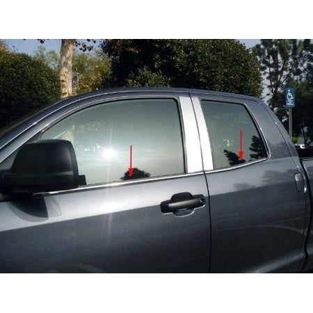 Tfp 65775Bl Window Trim for Toyota Tundra