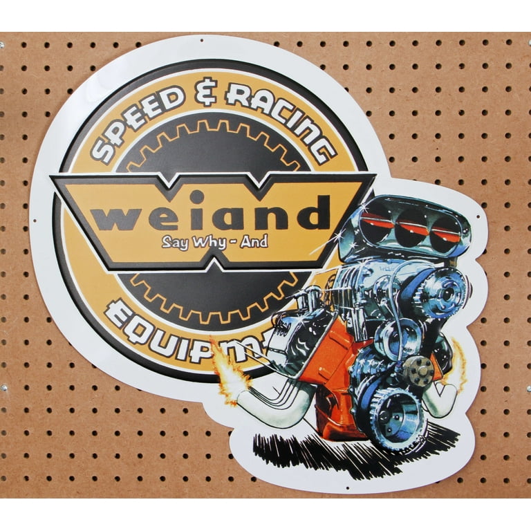 Weiand Metal Sign 10001WND Weiand Metal Sign 10001WND