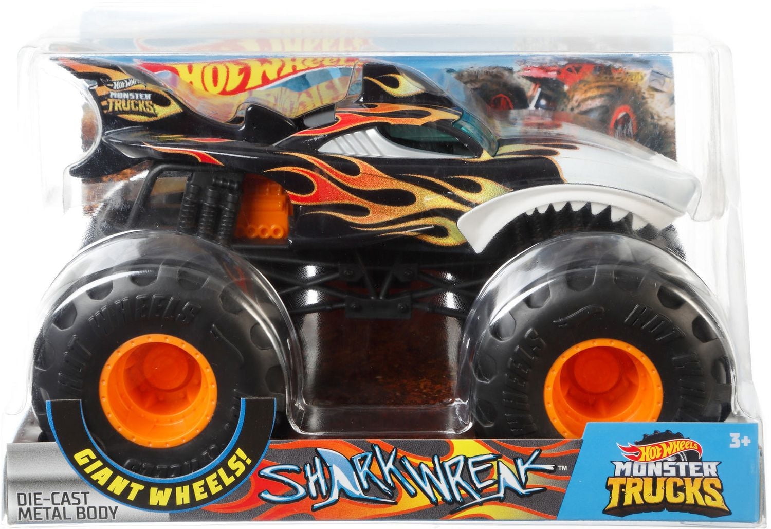 Hot Wheels Monster Trucks Shark Wreak Vehicle
