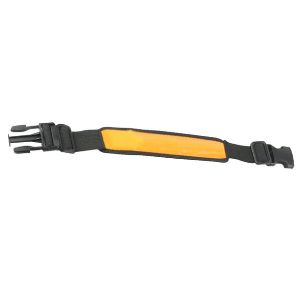 Soidarity Brazalete al aire libre LED que brilla intensamente Banda ajustable para el brazo Caminar de noche Senderismo Correr Ciclismo Correa para el Ropa Deportiva, Zapatos naranja amarillo Soidarity OD000092-05B