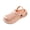 Pink, variant on Womens Mens Clogs Garden Shoes with Back Strap Unisex Adult Quick Drying Comfortable Chunky Platform Arch Support Nursing Walking Closed Toe Sandals Black Size 8