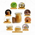 thumbnail image 4 of BeeTheLight Beeswax Jar Candle with Cork Lid - Smokeless Unscented Candle - 31 Hours Burn Time - All Natural 100% Pure Beeswax Candle - Handmade Decorative Jar Candle, 4 of 7