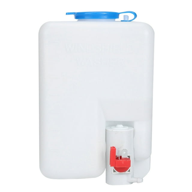 Windshield Washer Bottle Kit Car Windshield Washer Pump Fluid Reservoir Bottle Kit Jet Button Switc Windshield Tank for Home Office Car Factory