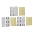 thumbnail image 4 of MERRYHAPY 3 Set Patch Panel Hanger Plastic White Wall Decoration General Users, 4 of 7