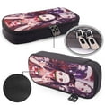 thumbnail image 6 of Anime Nezuko Kamado Pencil Case Leather Holder Office Buggy Pouch Zipper Pen Stationery Bags, 6 of 6