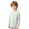 thumbnail image 4 of Bigetiay Girls Boys Fall Clothes Kids Crew Neck Long Sleeve Shirts Breathable Lightweight Basic Tee for Casual, Size 14-15 Years, 4 of 4