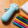thumbnail image 6 of JOGZMZ Pencil Pouch Silicone Cat Paw Pen Pouch with Zipper Closure for Desk and Bag Organization, 6 of 6