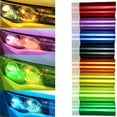 thumbnail image 3 of MYG Car Headlight Sticker Taillight Fog Light Tint Wrap Vinyl Protector Film 30*60cm, 3 of 6