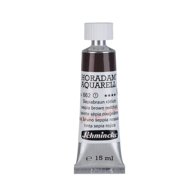 Pintura acuarela Schmincke HORADAM Sepia Marrón 15 ml