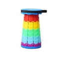 thumbnail image 1 of Tabourets Pliants Rétractables Tabouret de Camping Portable Tabouret Pliable Léger Mais Plus Robuste pour Pêche Randonnée Tours BBQ Fêtes Activités Extérieures, 1 of 7