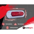 thumbnail image 2 of Plafón Lateral 5 LEDS Estrobo Rojo Ovalado 12-24V TUNELIGHT-RENOVATIO, 2 of 7