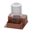thumbnail image 1 of Milaget Automatic Reptile Water Feeder Creative Water Dispenser for Tortoise Turtle Brown, 1 of 9