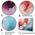 thumbnail image 3 of Designart "Tempestuous Clouds Ink Panorama I" Clouds Floater Framed Canvas Wall Art, 3 of 5