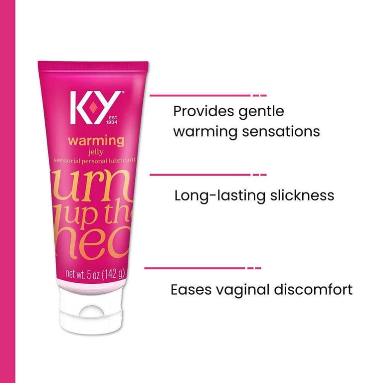 K-Y Warming Jelly Personal Lubricant - Sexual Lubrication, Water Based, 2.5  oz - Walmart.com