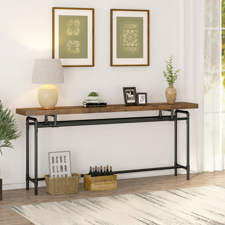 Iron Pipe Sofa Table | Baci Living Room