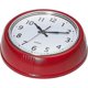 thumbnail image 4 of Retro Wall Clock 10 Inch Red Kitchen 50's Vintage Design Round Silent Non Ticking Battery Operated Quality Quartz Clock, 4 of 5