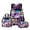 1 Style, variant on New cartoon anime cool Korean-style letter 3D print large-capacity student backpack, lunch bag, and pencil case three-piece set