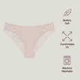 thumbnail image 5 of BLAKE & CO. Women's Micro and Lace Cheeky Underwear, 6-Pack, Sizes S-2X, 5 of 7