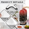 thumbnail image 4 of HELLHERO Christmas Snowflakes Mixer Blender Cover Protects Against Scratches with Stylish Elastic Thanksgiving Gift, 4 of 6