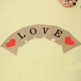 thumbnail image 6 of PBPBOX Wedding Banner Multicolor Love Letters Burlap Decor Perfect for Valentine and Engagement, 6 of 8