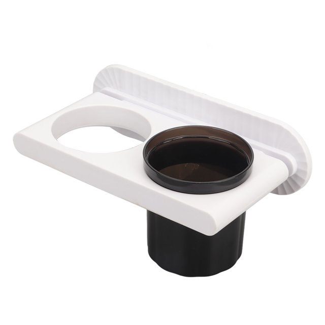Soporte Para Secador De Pelo, Soporte Para Secador De Pelo, Conveniente, Seguro, Práctico Gancho, Montaje En Pared, Instalación Sin Agujeros Para Hotel ANGGREK Blanco