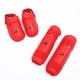 thumbnail image 5 of Espinilleras de boxeo, protector de empeine, almohadillas de karate, taekwondo, kung fu, pie y tobillo Enlace rojo S, 5 of 5