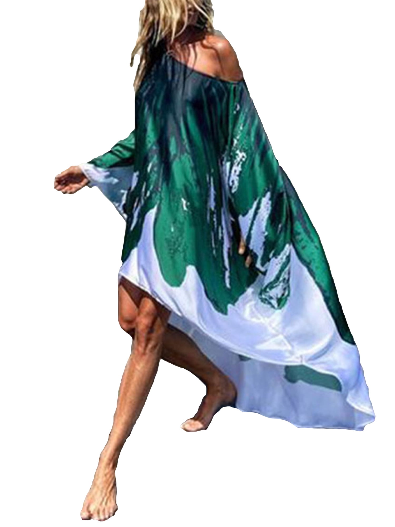 Women Kaftan Casual Long Maxi Dress 