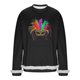 thumbnail image 3 of RKSTN Men's Carnival Party Sweatshirts Oversized Crew Neck Carnival Graphic Print Versatile Fleece Sweatshirt Mens Casual Round Neck Relaxed Fits Comfy Pullover Sweatshirt Top Fall Winter Clothes, 3 of 7