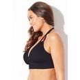 thumbnail image 5 of Swimsuits for All Women's Loop Strap Halter Bikini Top, 5 of 6