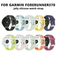 thumbnail image 2 of For Garmin Watch Bands 20mm 22mm Soft Silicone Replacement Strap Two Tone Colorful Sport Wristband For Venu Forerunner Vivoactive Easy Install, 2 of 7