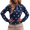12#Navy, variant on Polka Dot Polo Sweater for Women Long Sleeve Button Neck Knit Pullover Loose Fit Polo Collar Sweater Casual Vintage Preppy Fall Winter